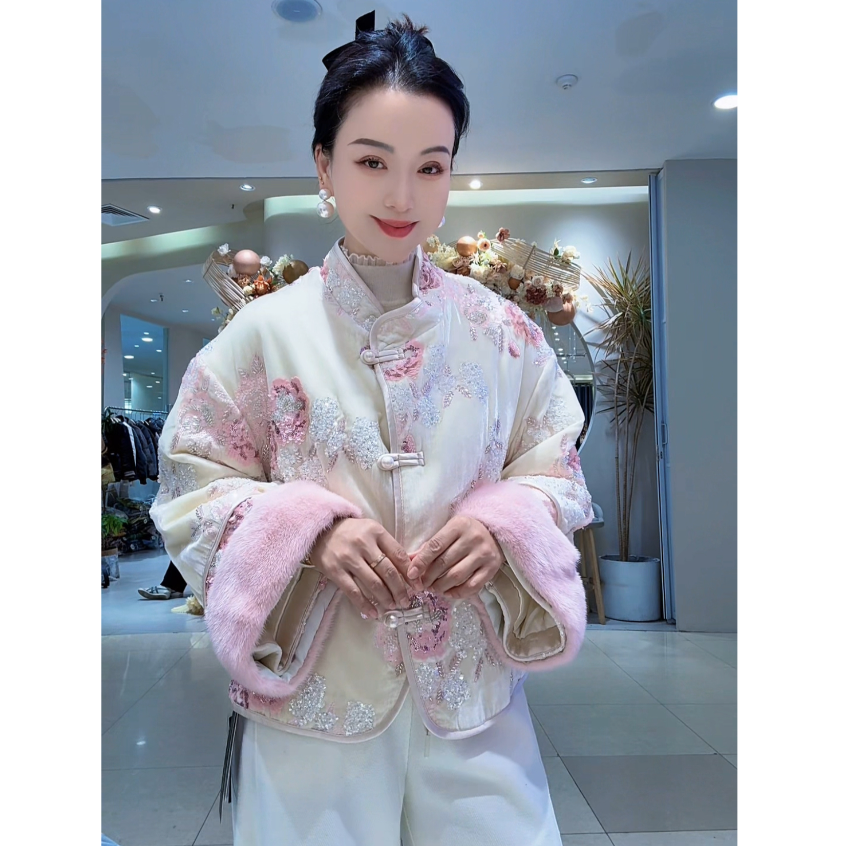 2气质重工集合短外套