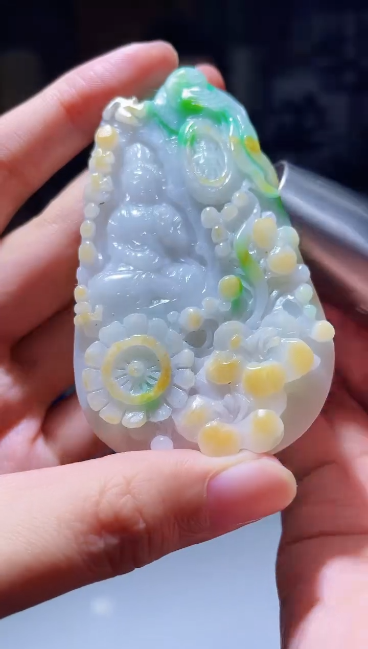 【闪购商品】翡翠颈饰未镶嵌M-@@QJZC020865