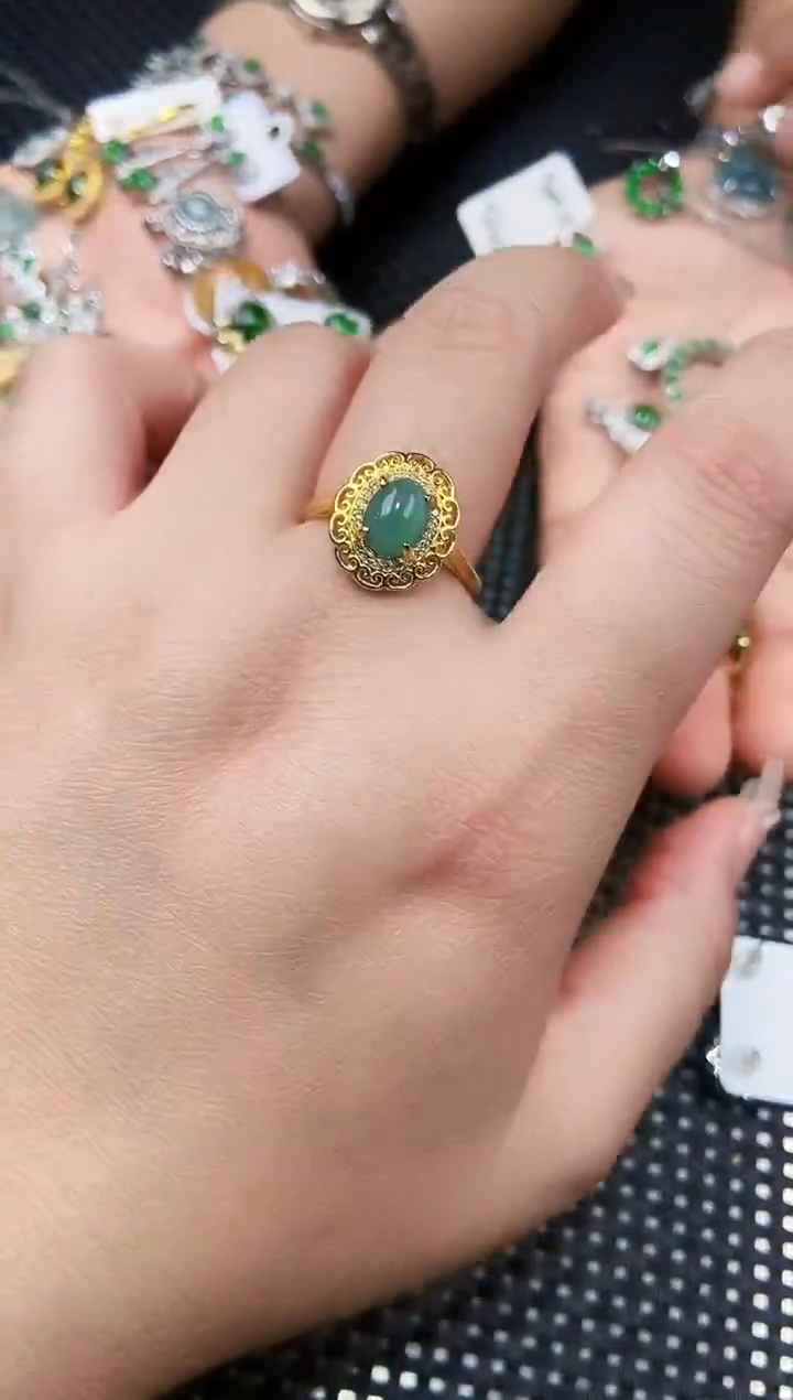 【闪购商品】翡翠戒指未镶嵌111111111