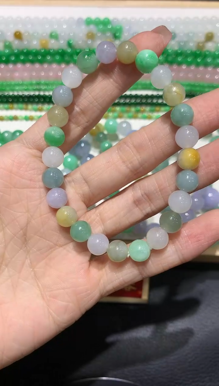 【闪购商品】翡翠手串未镶嵌团购9