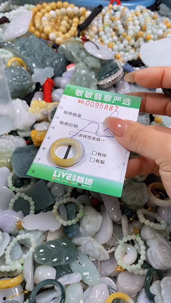 【闪购商品】翡翠颈饰未镶嵌闪购0095887多样性发其一