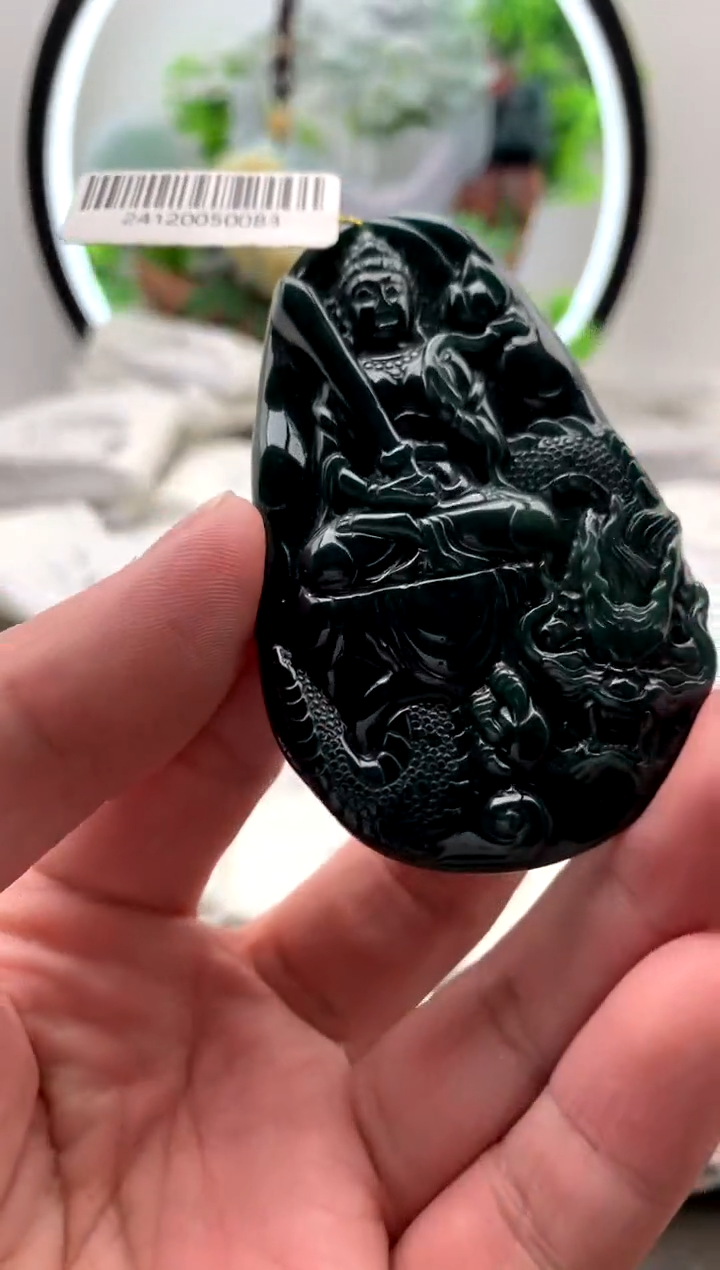 【闪购商品】翡翠颈饰未镶嵌虚空藏