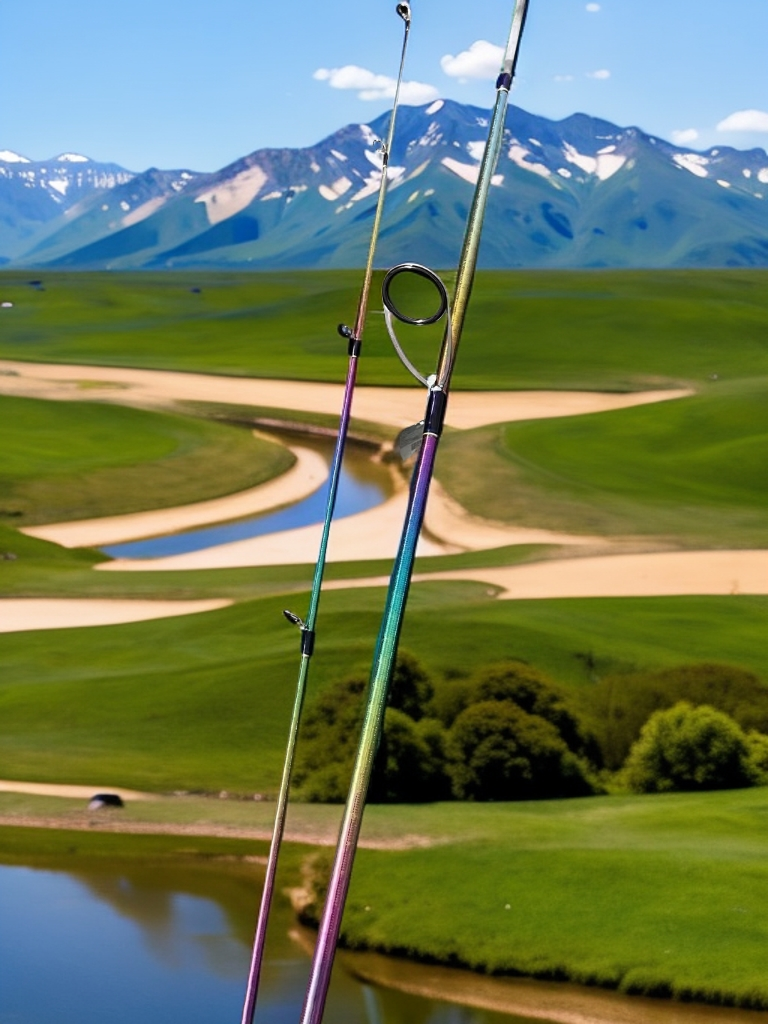 定制彩虹版远投竿高强度高碳素轻量化适合路亚路滑杆专用杆2752