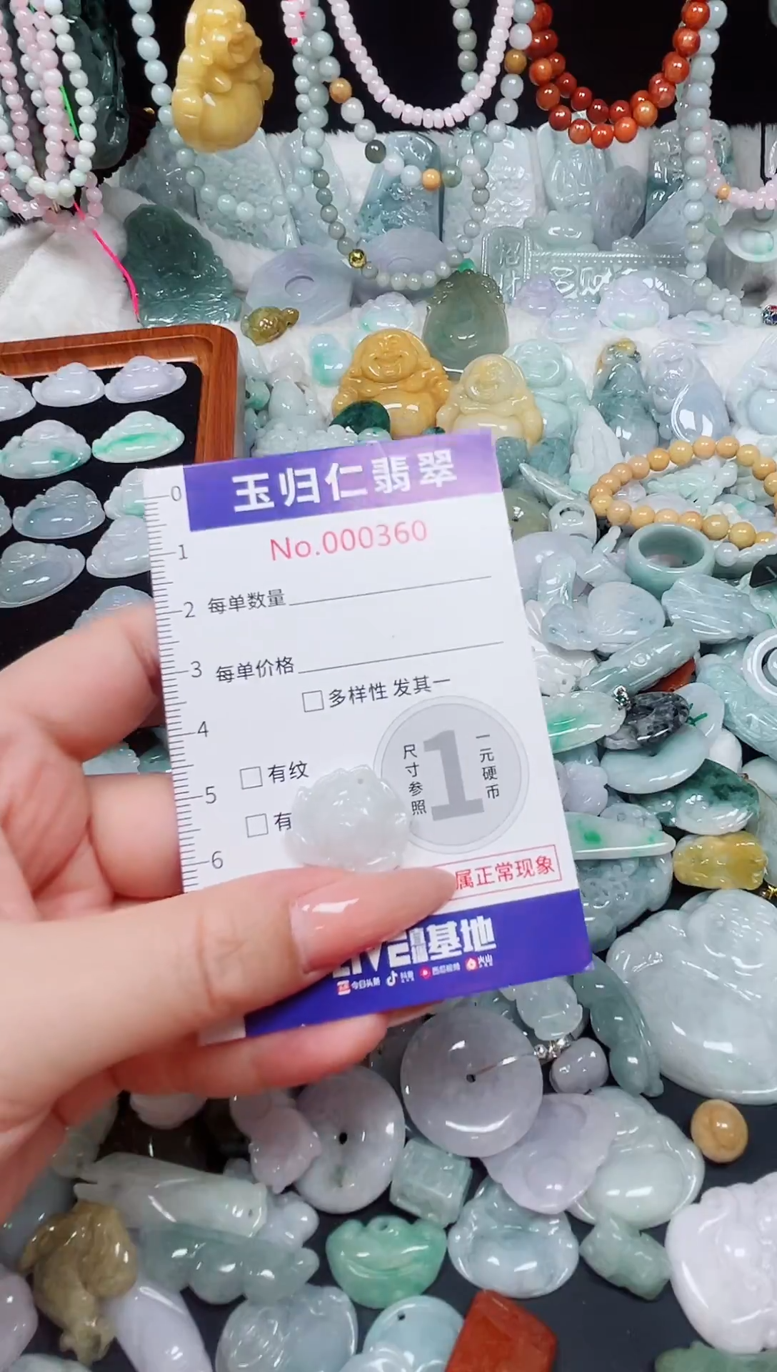 颈饰未镶嵌翡翠124