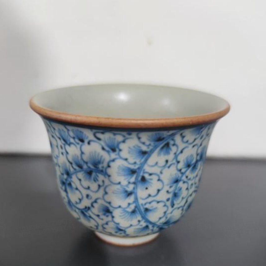 【小田甄陶】银杏铃铛杯120ml（朴杯瑕0100）