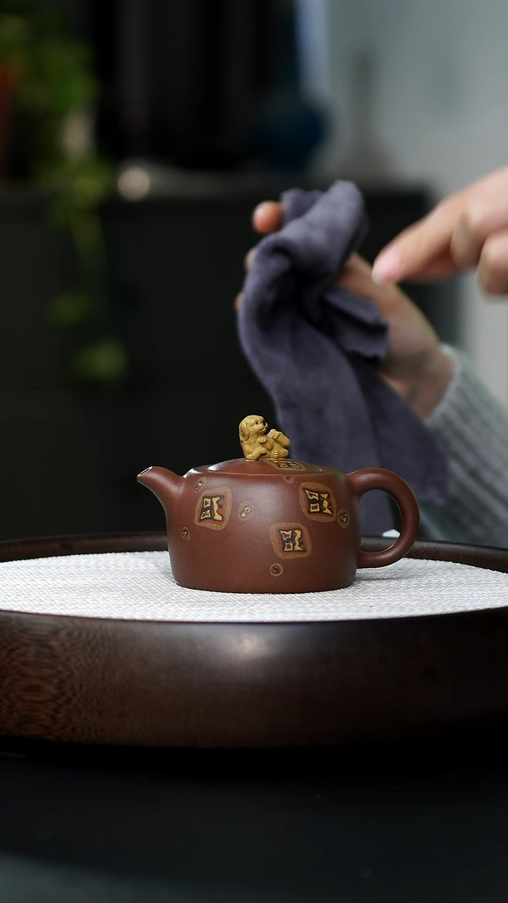 J**yZYX-0018来福-紫泥绞泥-170cc