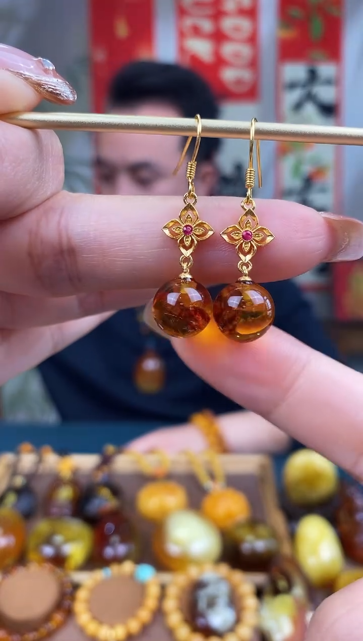 【闪购商品】琥珀裸石未镶嵌 全国 包邮