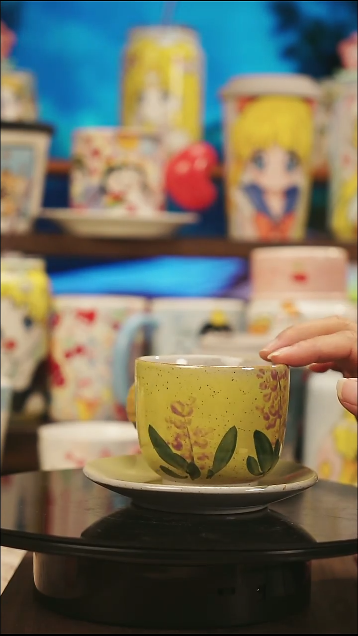 摆件陶景德镇陶瓷手工手绘