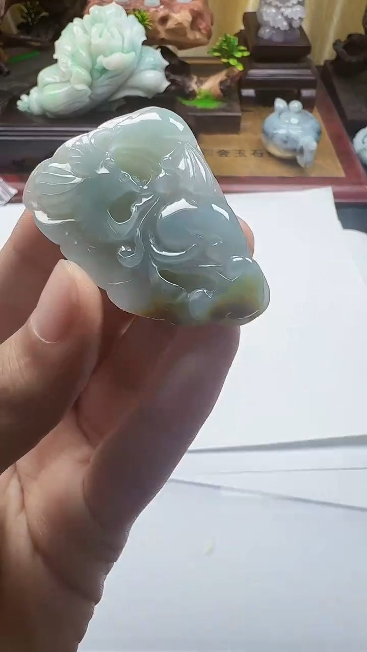 吊坠(不含链)未镶嵌翡翠1