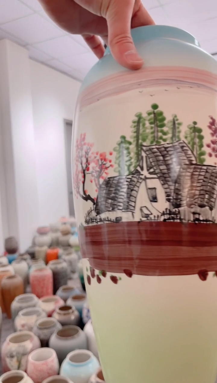 【闪购商品】瓶a359陶瓷花瓶 无花 微瑕