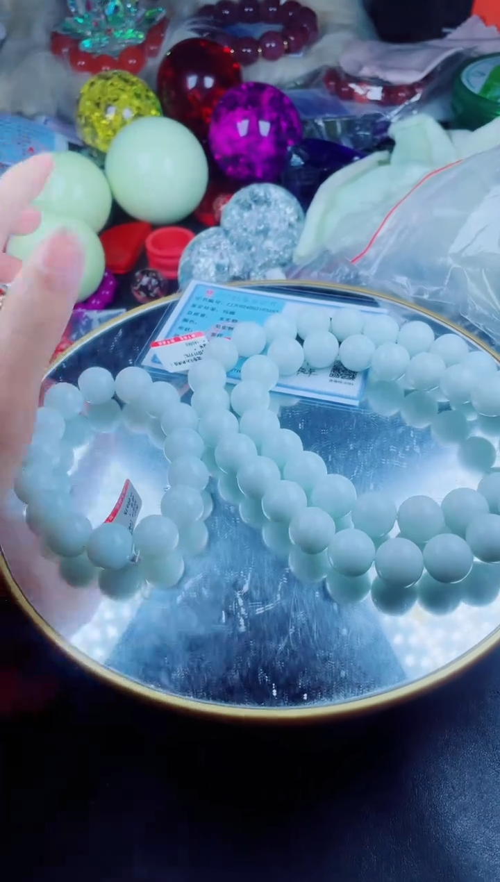 玛瑙/玉髓颈饰未镶嵌华佗药师项链套装卡14