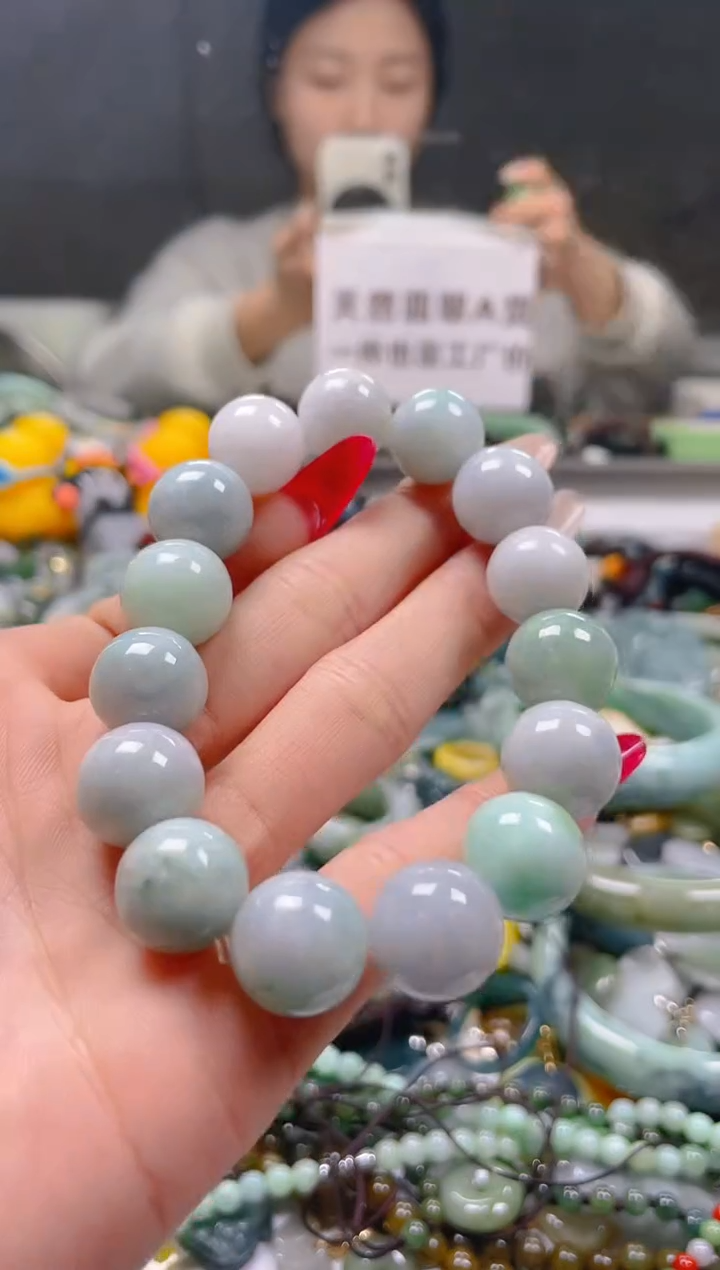【闪购商品】翡翠颈饰未镶嵌13MM/B/翡翠A货一图一物
