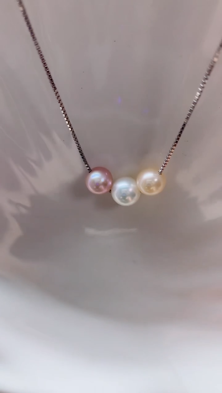 淡水珍珠未镶嵌颈饰淡水珍珠项链