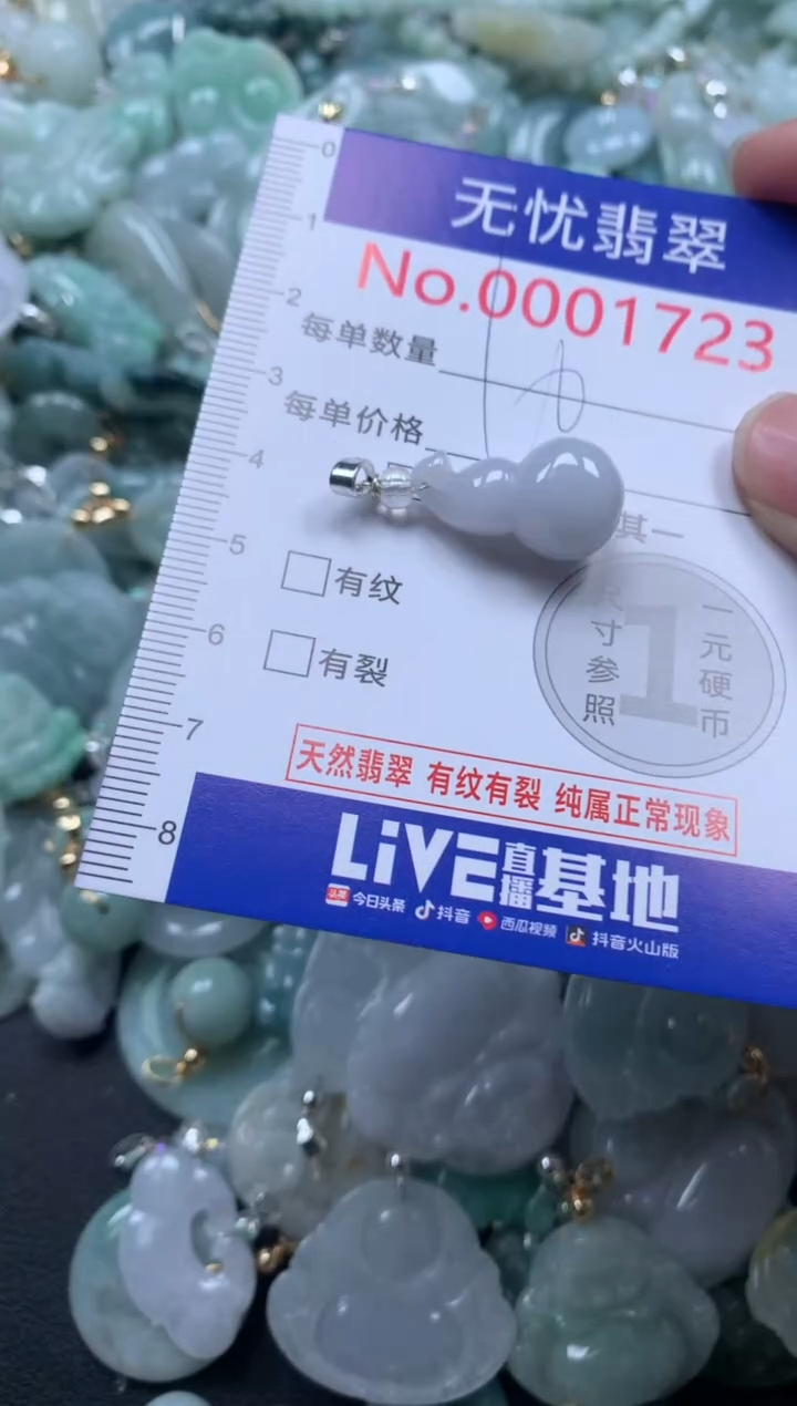 颈饰未镶嵌翡翠1723