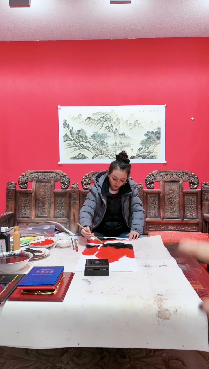 【闪购商品】国画刘甲34*68山水........