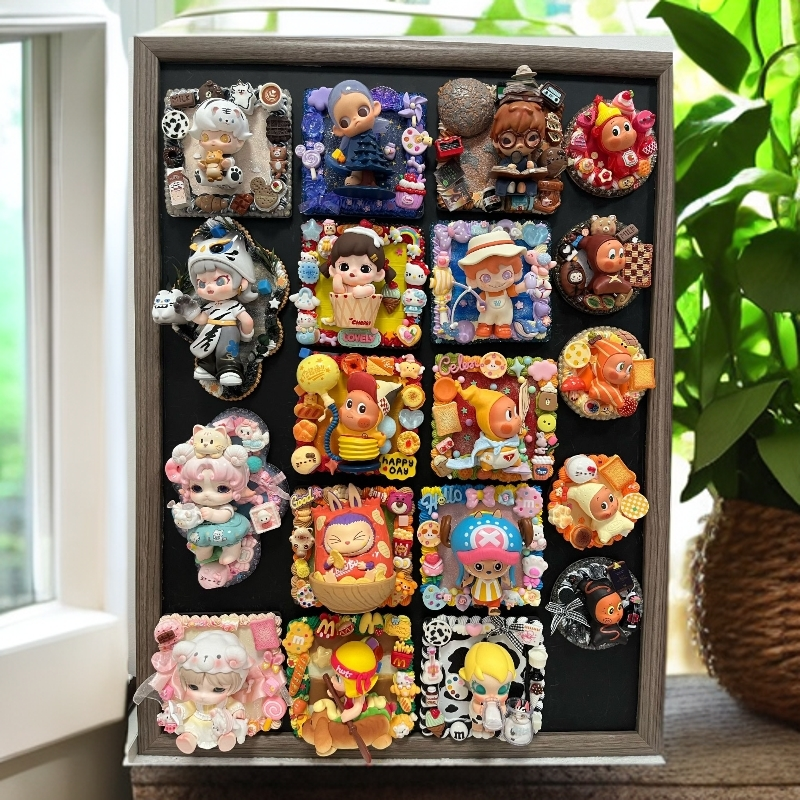 【冰箱贴】潮玩DIY奶油胶磁吸冰箱贴