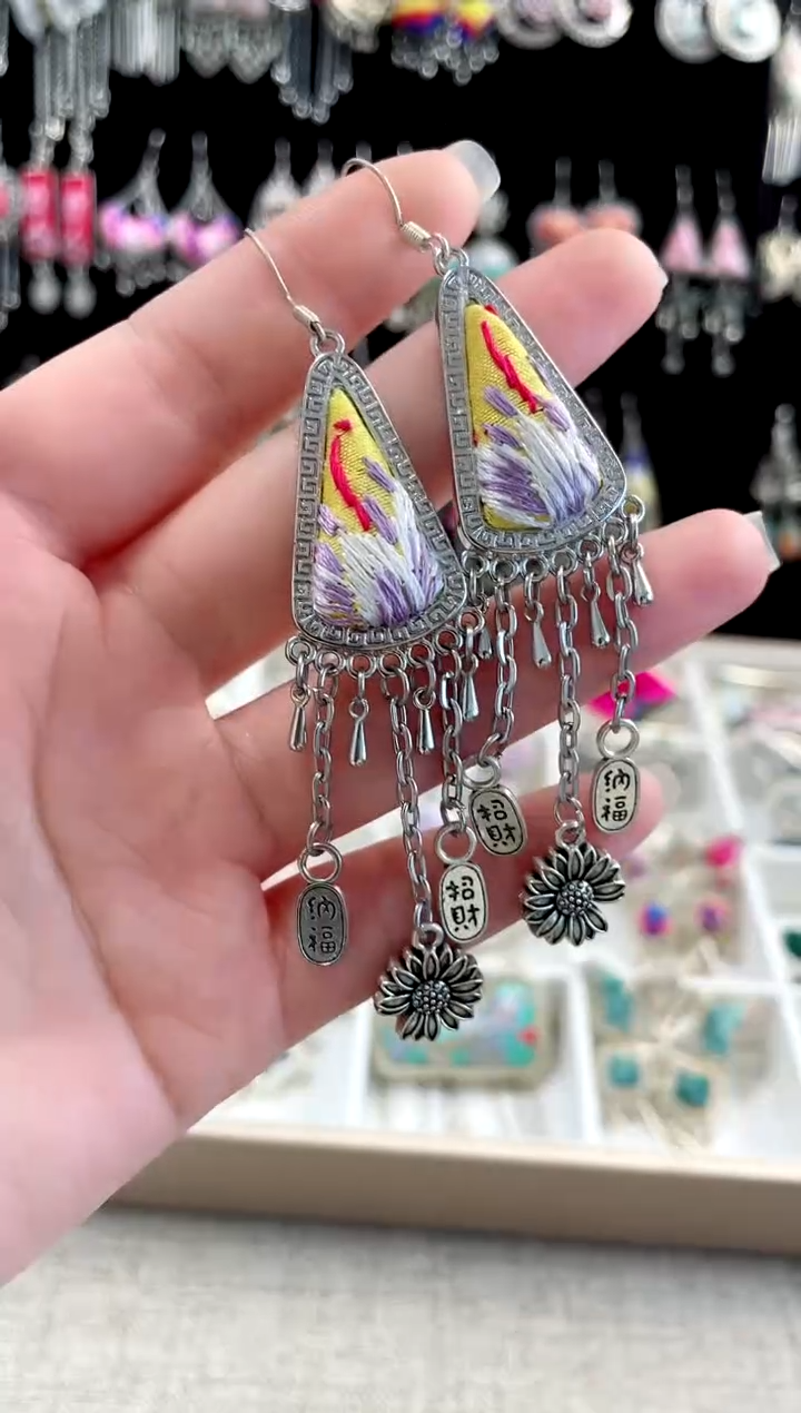 【闪购商品】织绣非遗刺绣饰品