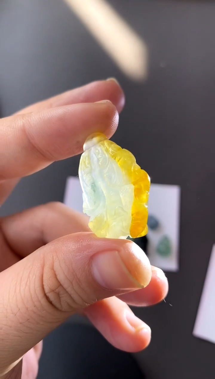 【闪购商品】定制翡翠未镶嵌白菜