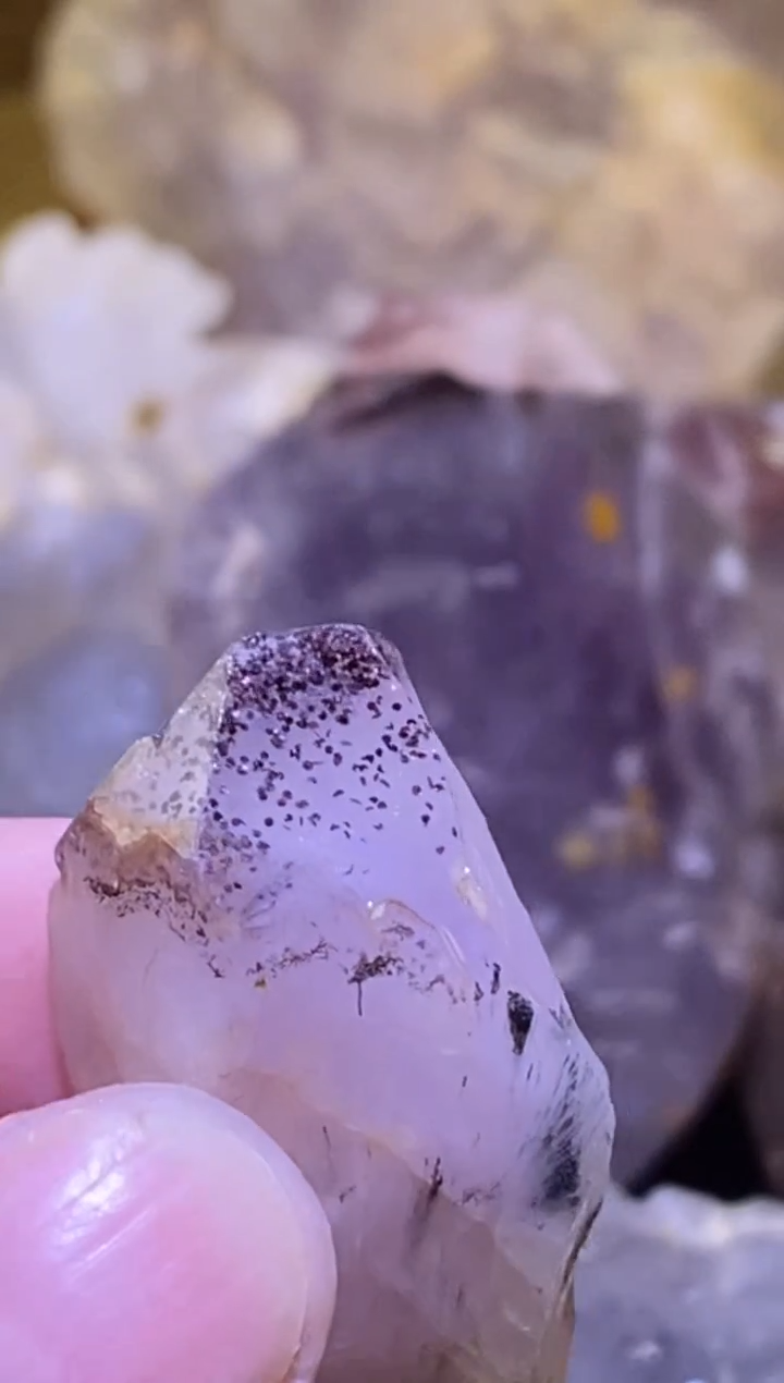 未镶嵌珠宝半成品水晶107号四川美姑超七花园水晶