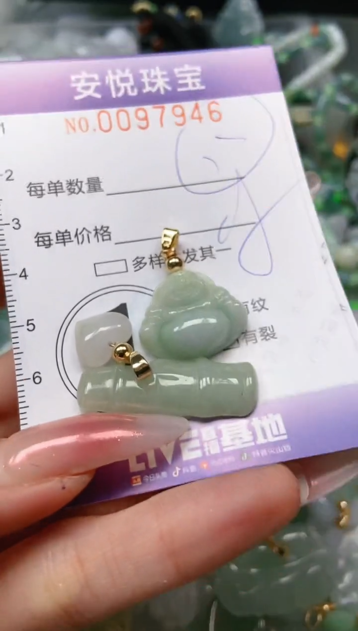 【闪购商品】翡翠颈饰未镶嵌闪购0097946