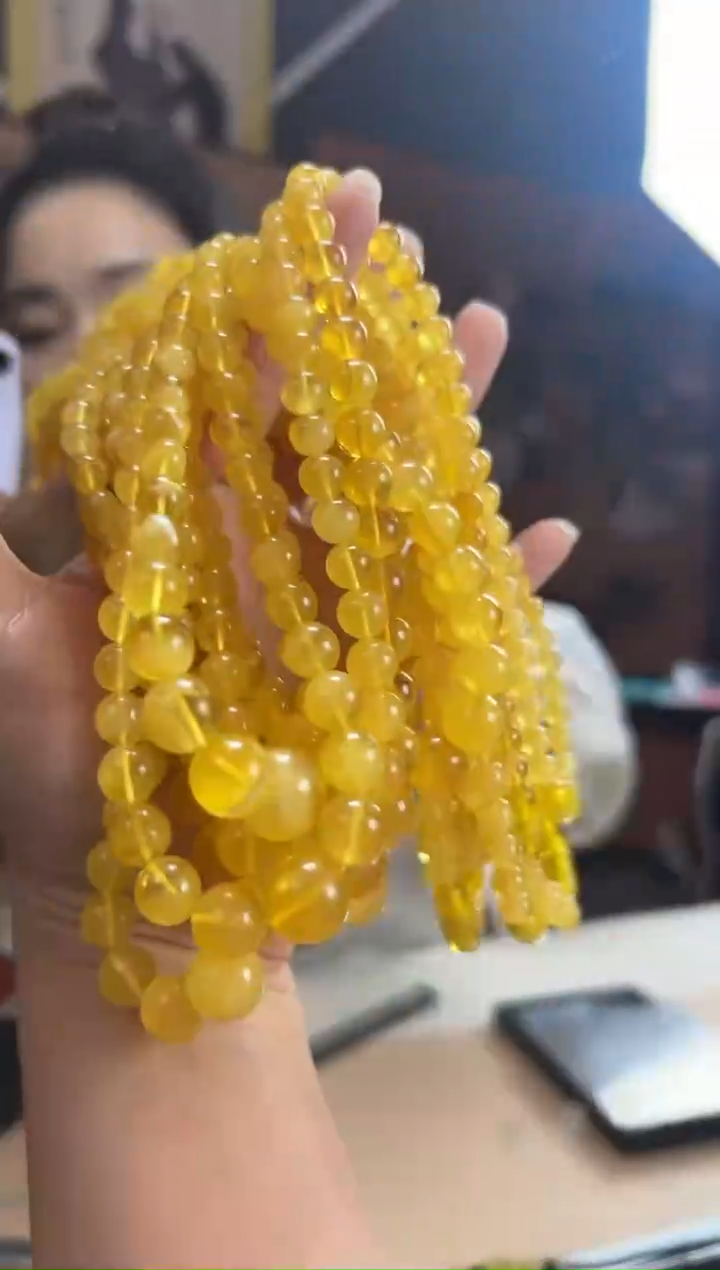 【闪购商品】琥珀裸石未镶嵌蜜蜡妈妈链多样性发一条