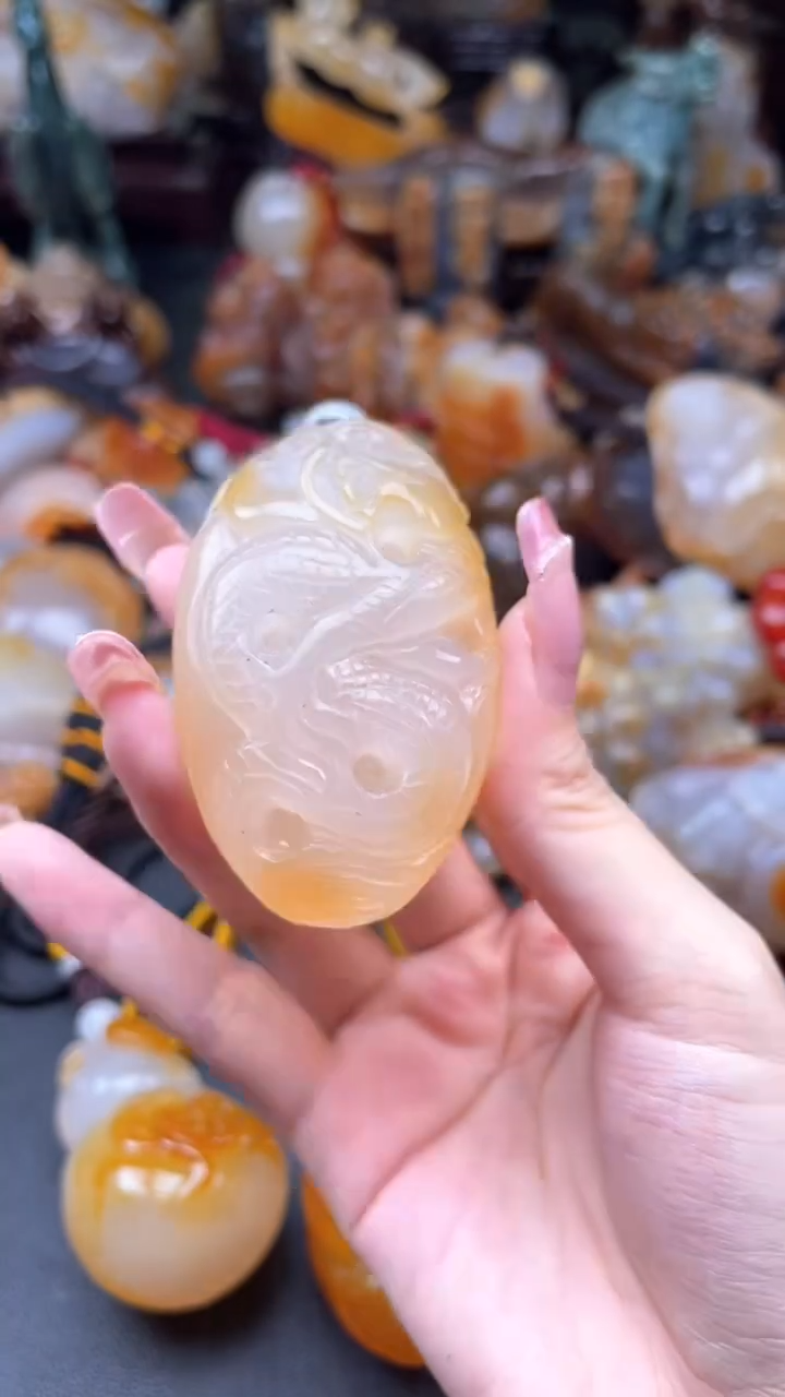 【闪购商品】玛瑙/玉髓未镶嵌颈饰Q