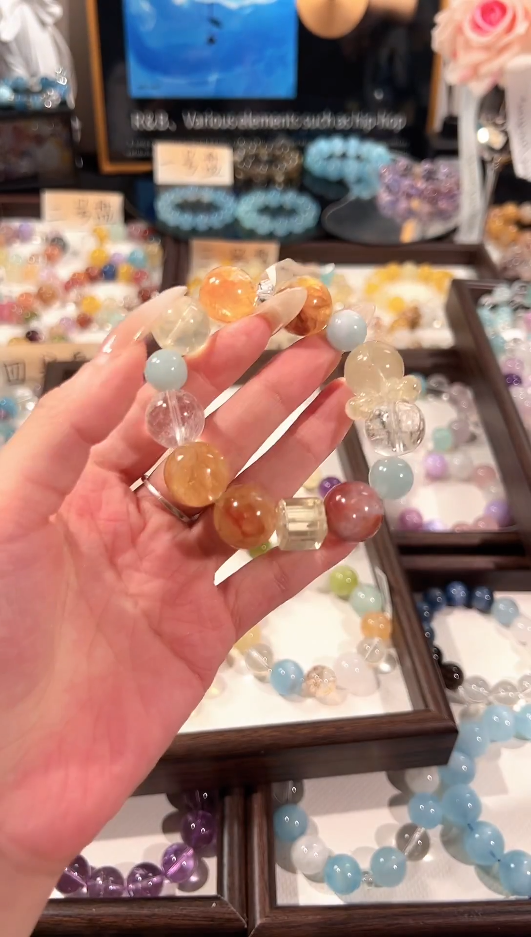 未镶嵌手串水晶129