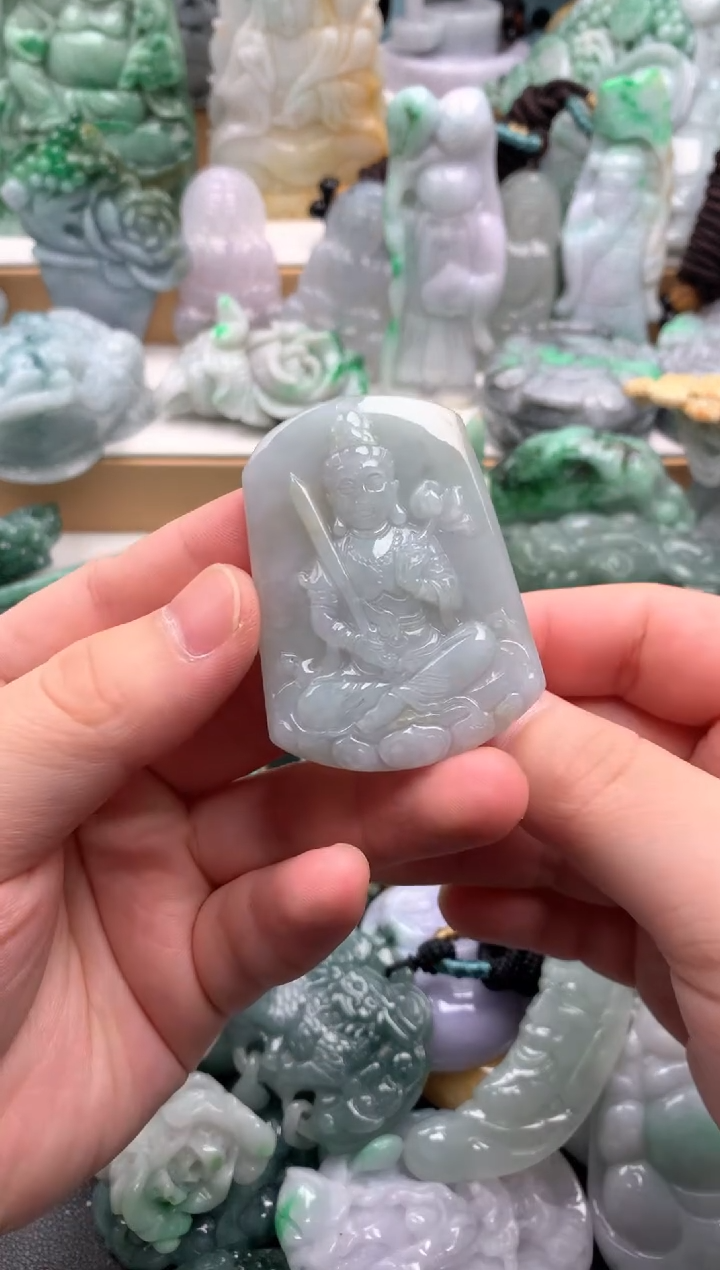 吊坠(不含链)未镶嵌翡翠1