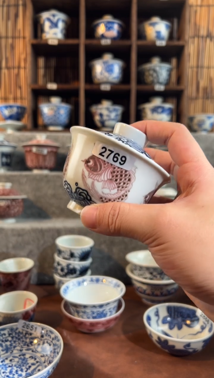 2769天禄言瓷全手绘茶器