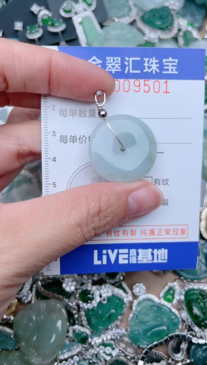 【闪购商品】翡翠颈饰未镶嵌9501......