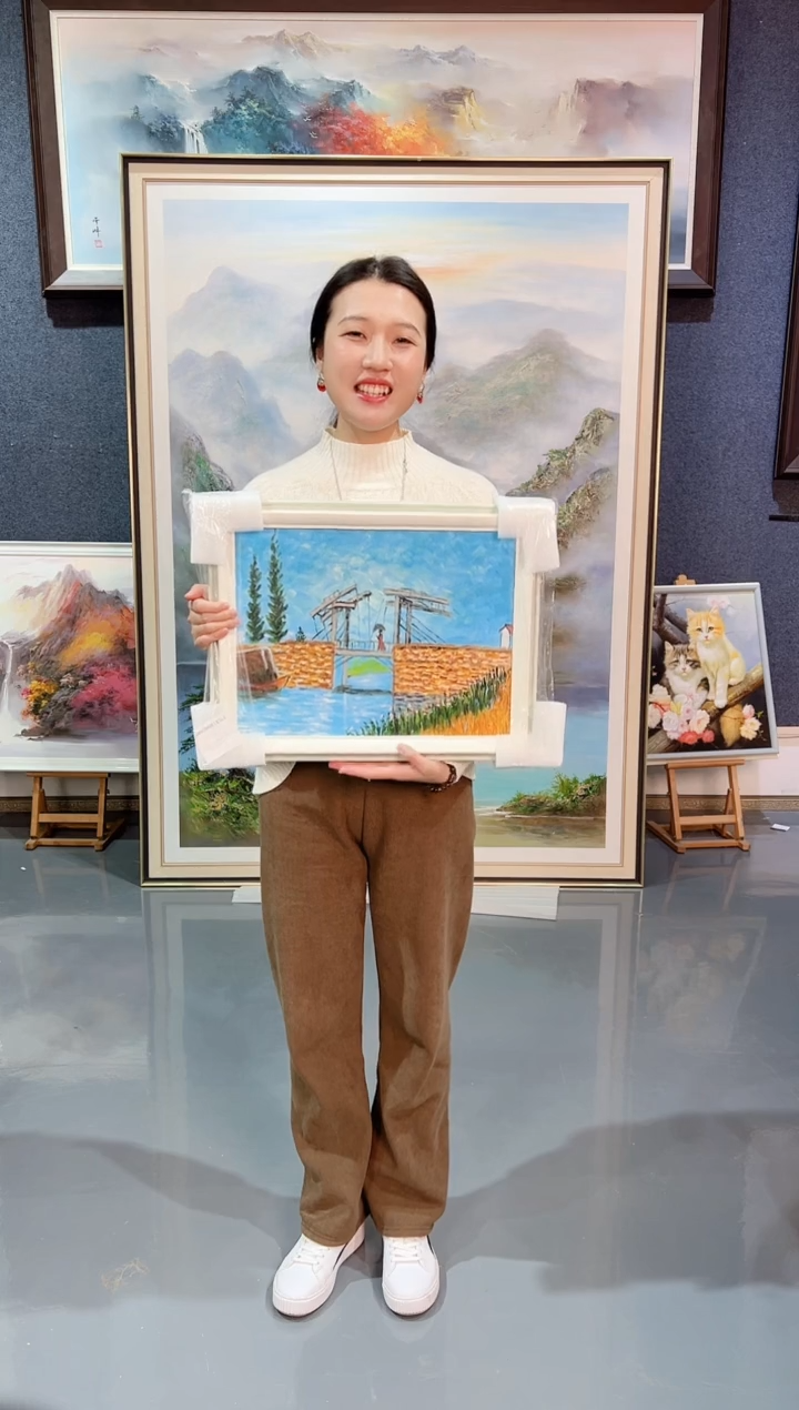 【闪购商品】油画1号 30*40 风景-手绘油画