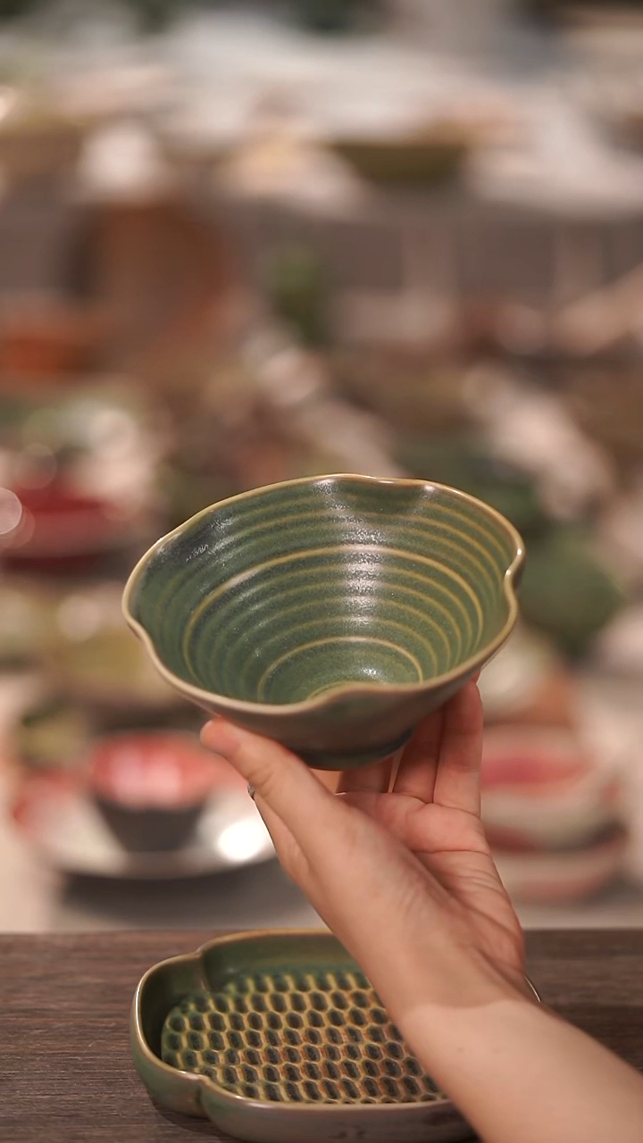 陶景德镇粗陶餐具@@QCW042