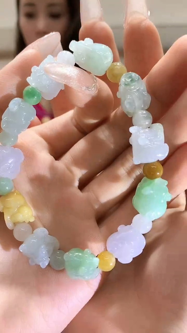 【闪购商品】翡翠手串未镶嵌手串XJ