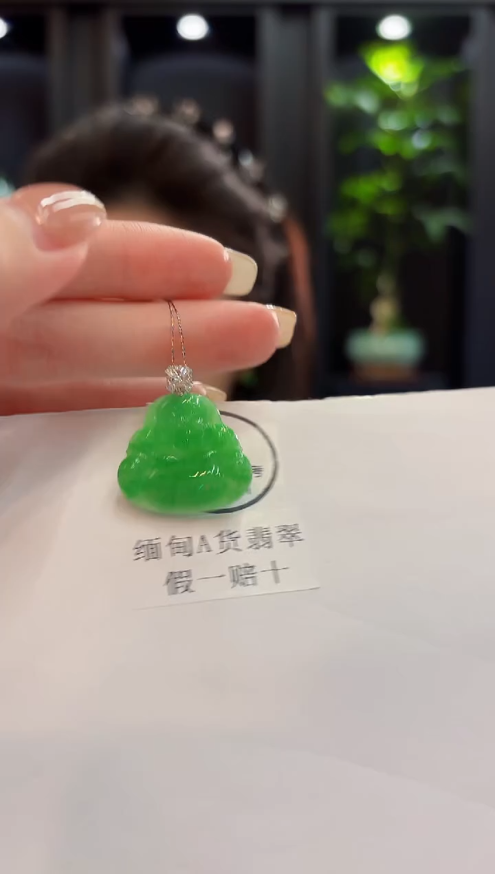 吊坠(不含链)未镶嵌翡翠 缅料A货/支持复检/一件