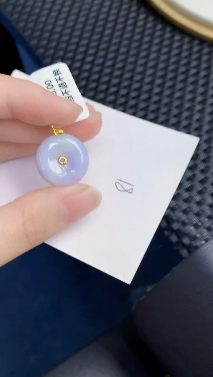 【闪购商品】翡翠颈饰18K金镶嵌000000000