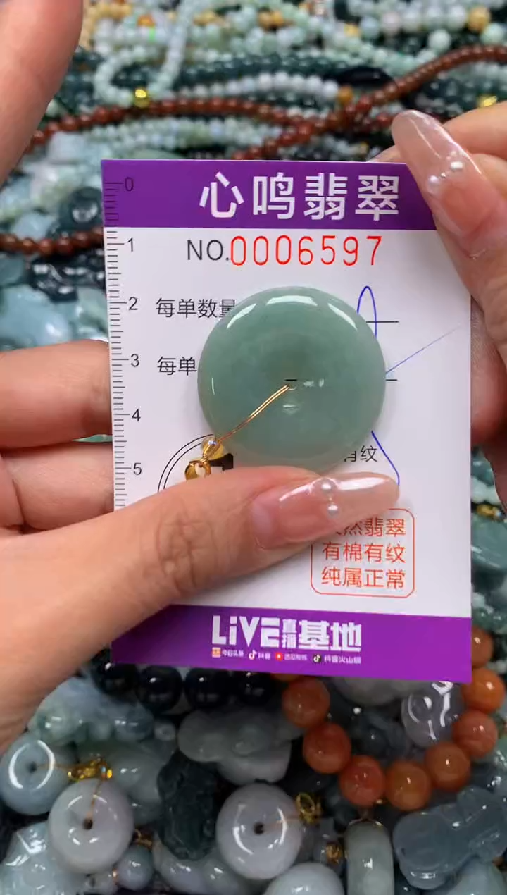 颈饰未镶嵌翡翠闪购006597