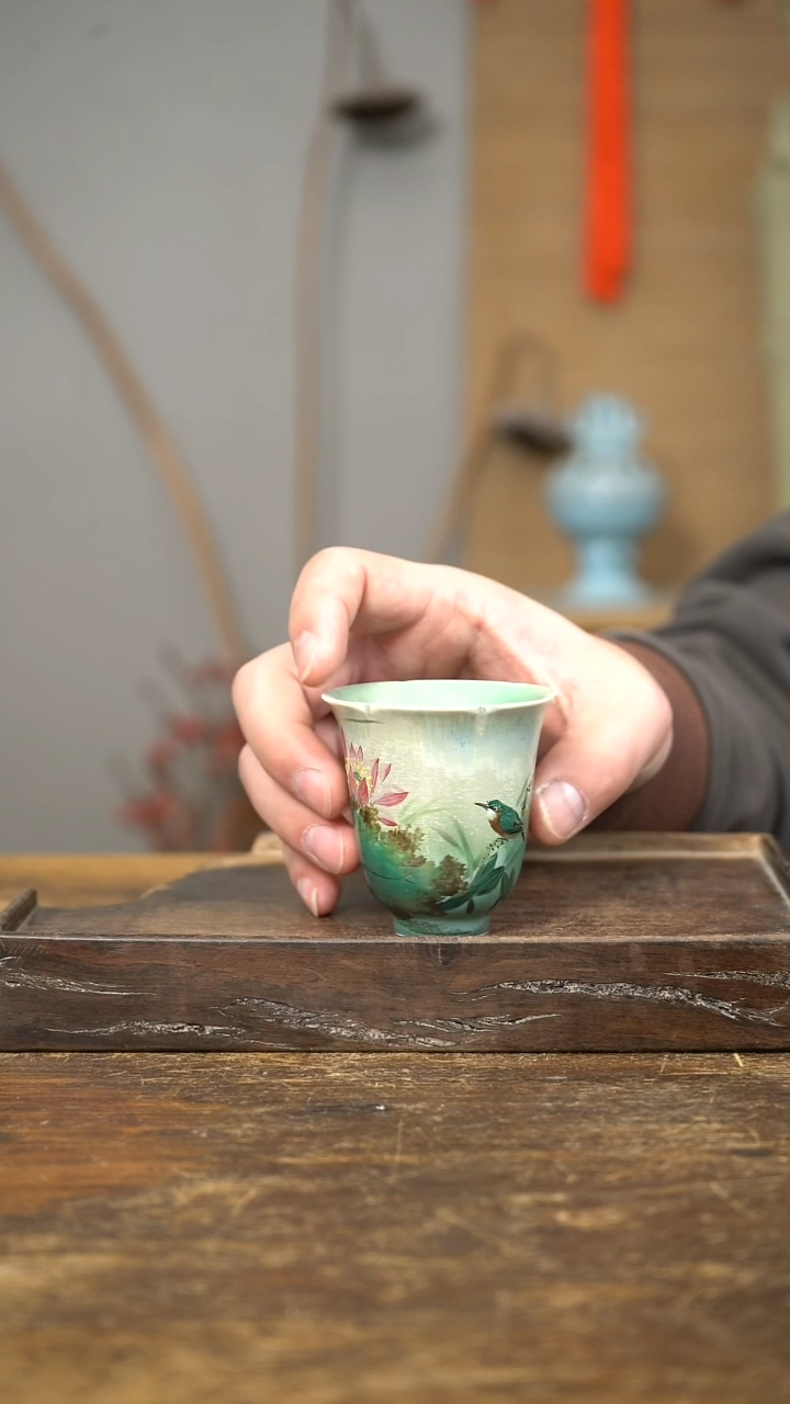 【闪购商品】瓷片景德镇纯手绘陶瓷