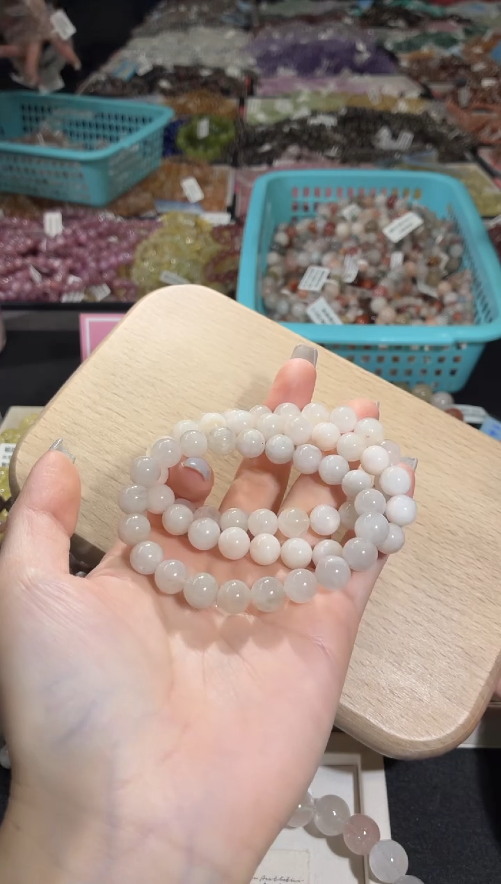 未镶嵌手链水晶120号 3条多样性发一BB 9+