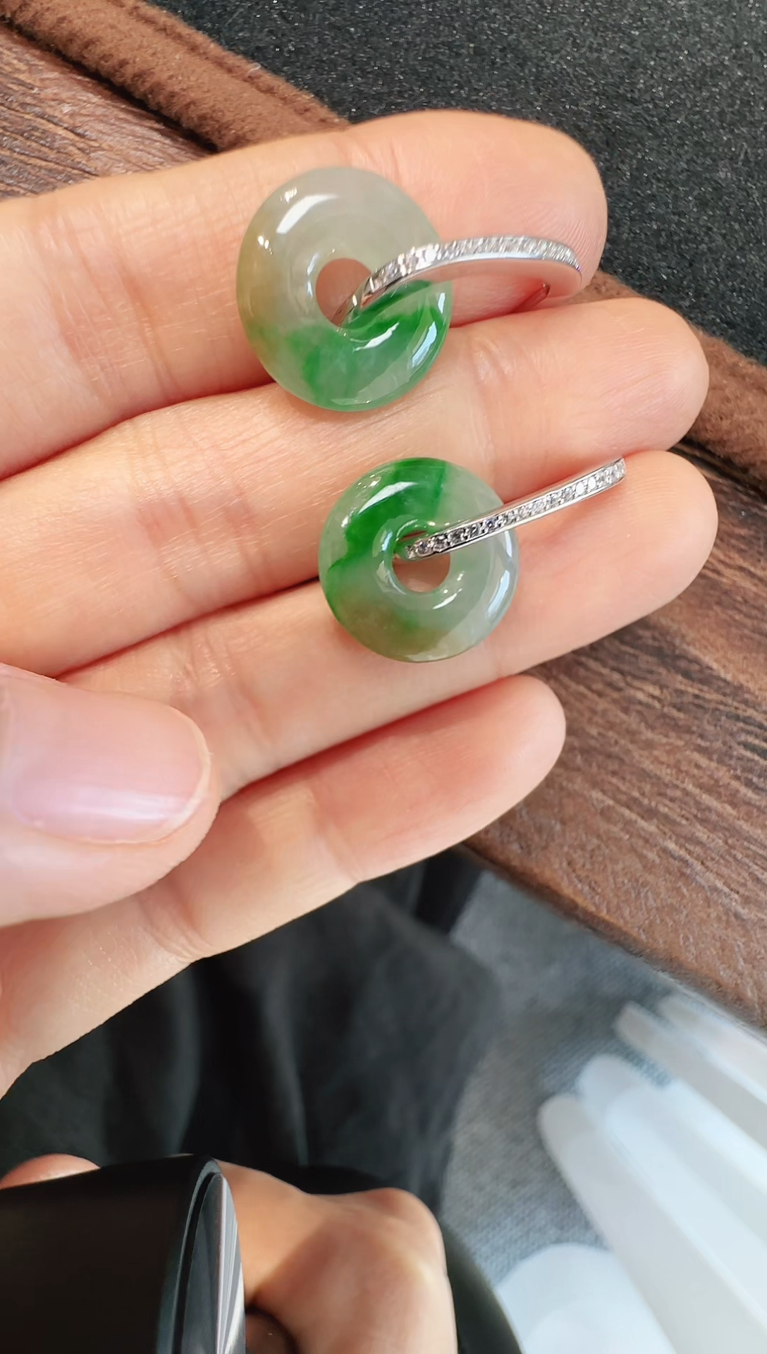 未镶嵌翡翠耳饰00003600