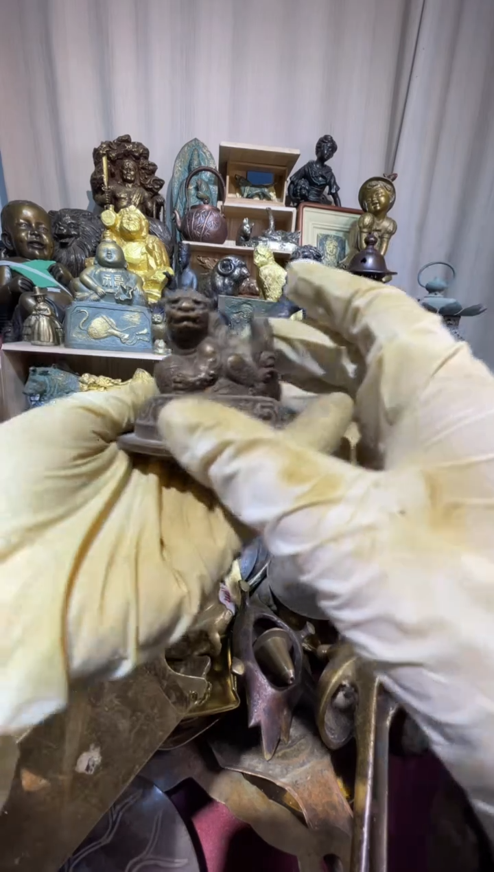 大阪回流铜器摆件72