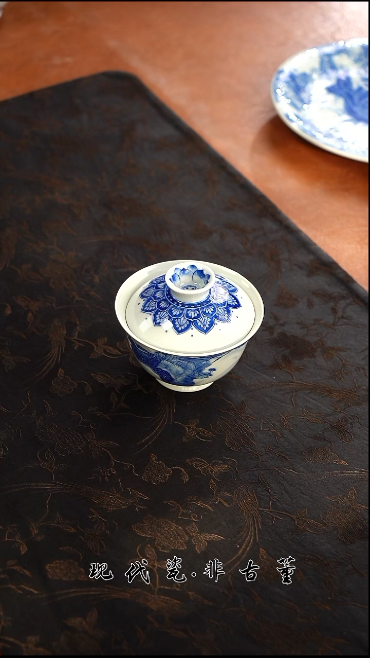 其他陶瓷正春堂盖碗B（售后需完整开箱视频）