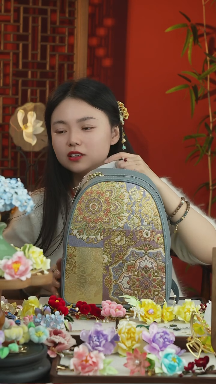 刺绣闪购纯手工非遗国风饰品