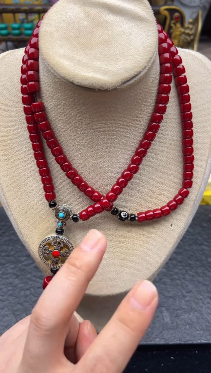 手链国风复古精选红项链