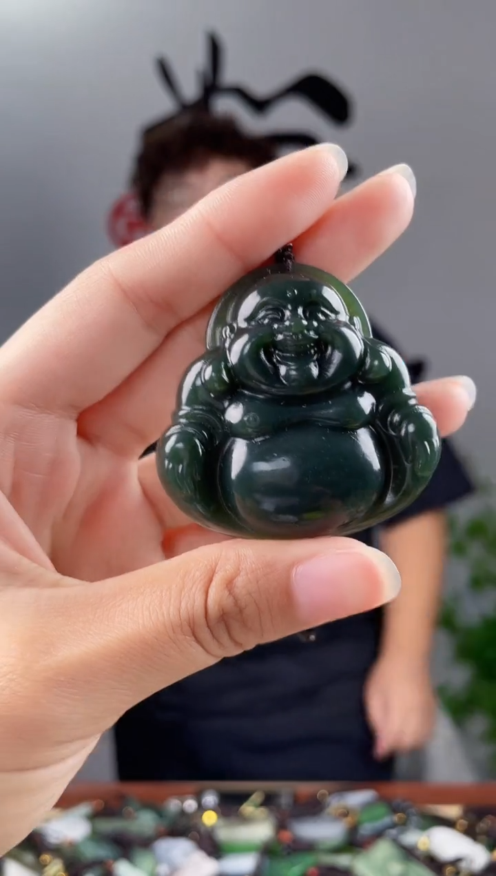 和田玉未镶嵌颈饰拍一发一，多样性发货