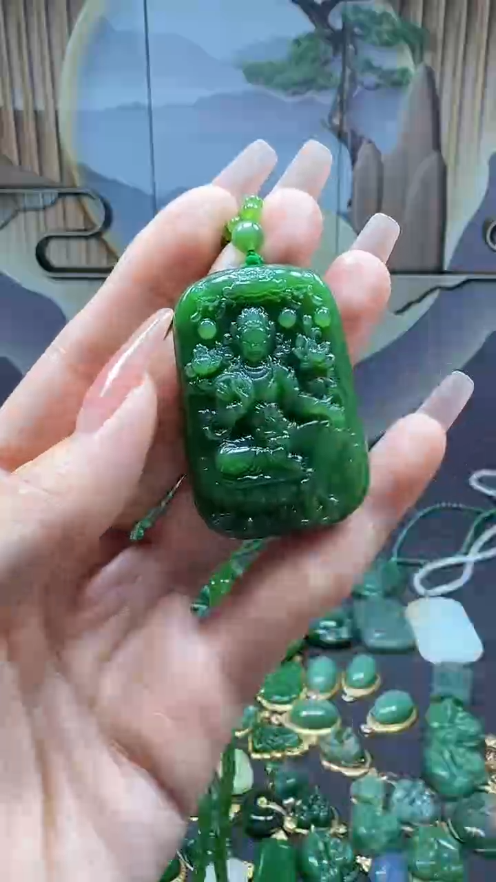 【闪购商品】和田玉挂件未镶嵌1