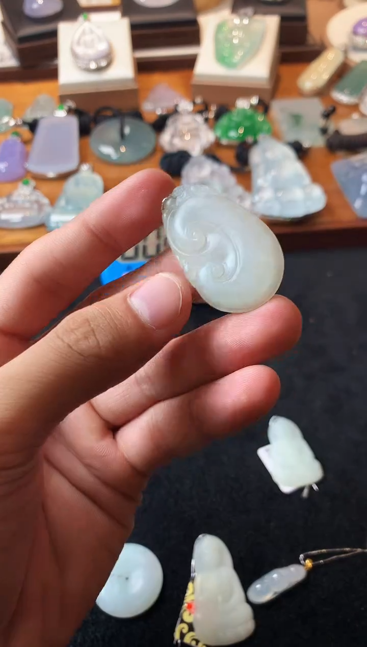 未镶嵌定制翡翠袋*  S毛货不退不换