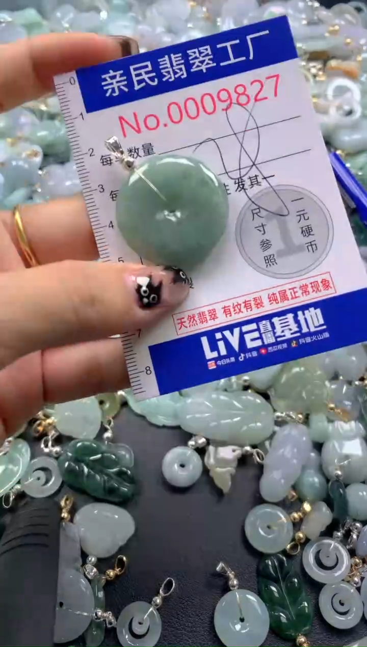 颈饰未镶嵌翡翠9827