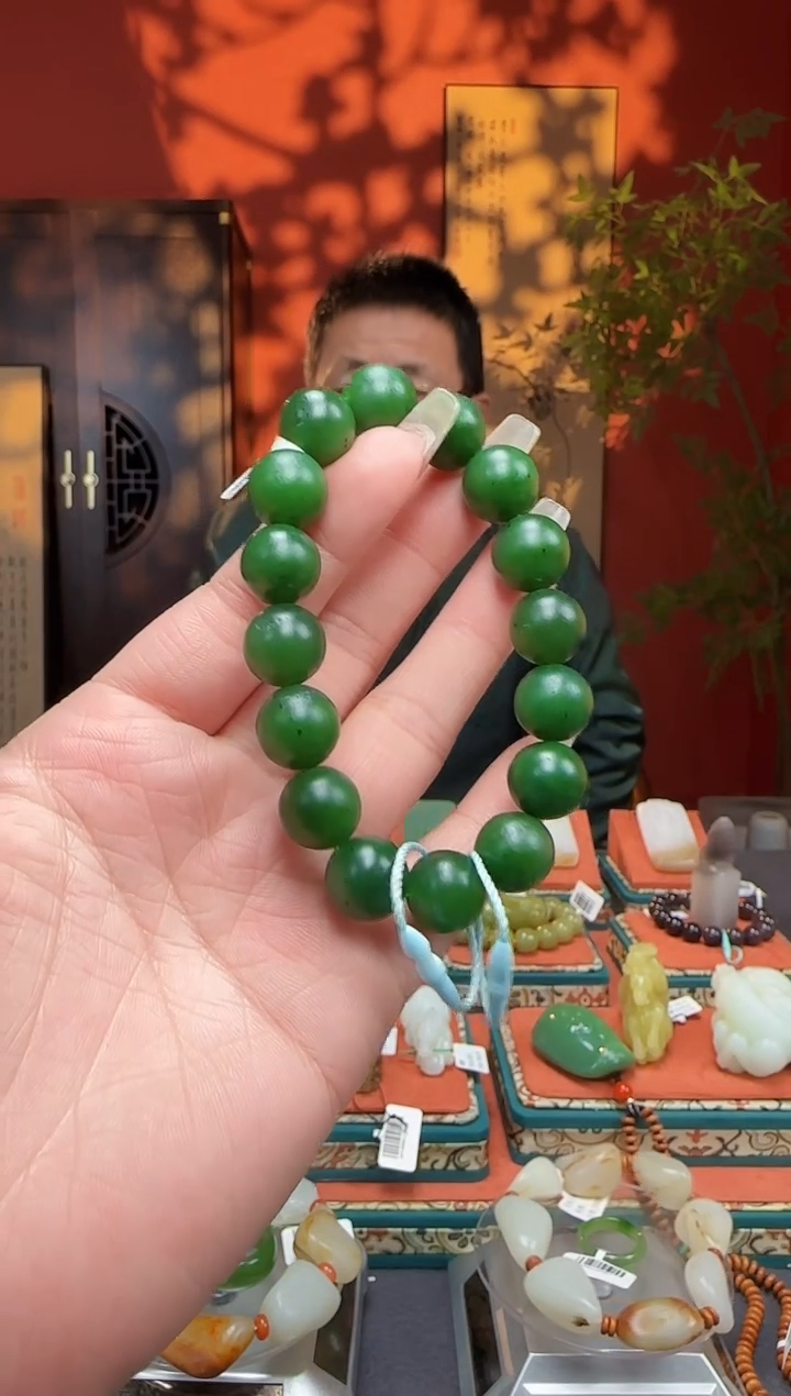 【闪购商品】和田玉手串未镶嵌手串13