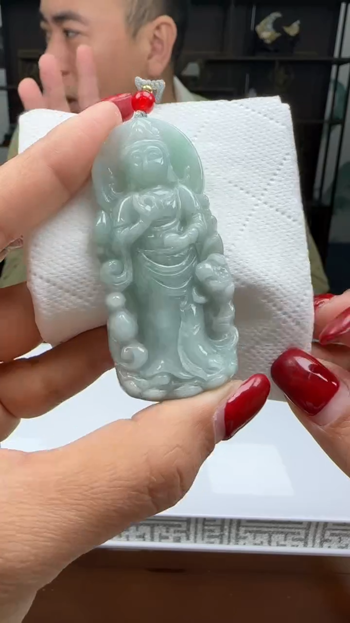 【闪购商品】翡翠颈饰未镶嵌天然翡翠A货吊坠