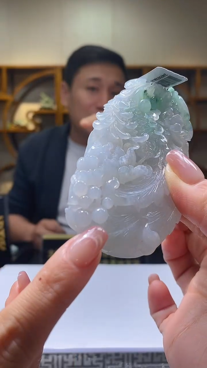 【闪购商品】定制翡翠未镶嵌36/0212/W/凤凰
